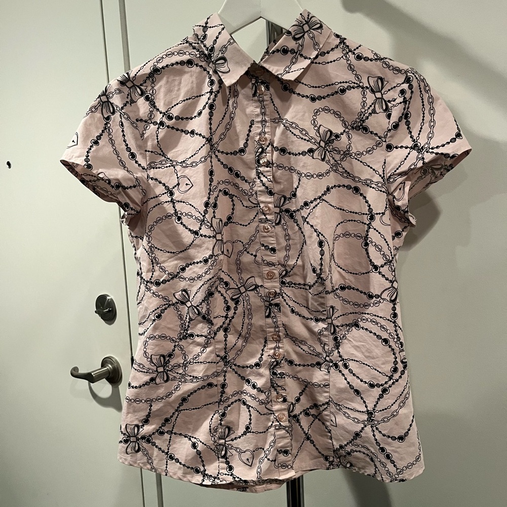 Coquette Pink Blouse